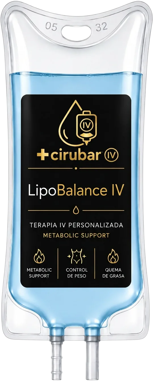 Suero LipoBalance — bolsa de protocolo IV CIRUBAR