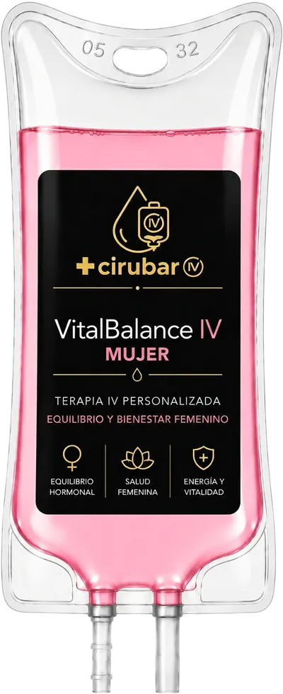 Vital Balance Mujer — protocolo IV CIRUBAR