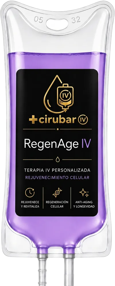 Suero RegenAge — protocolo IV CIRUBAR