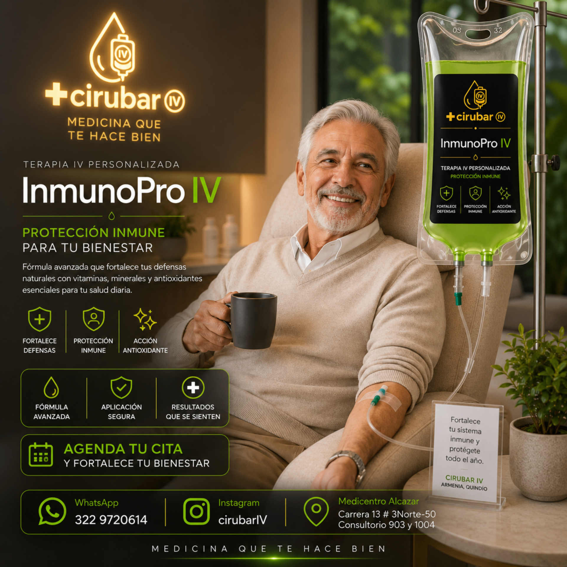 Suero InmunoPro — protocolo IV CIRUBAR