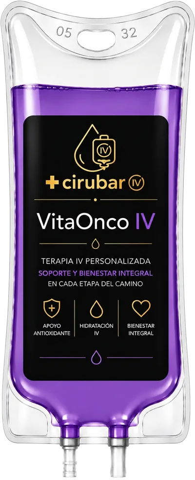 Suero VitaOnco — protocolo IV CIRUBAR