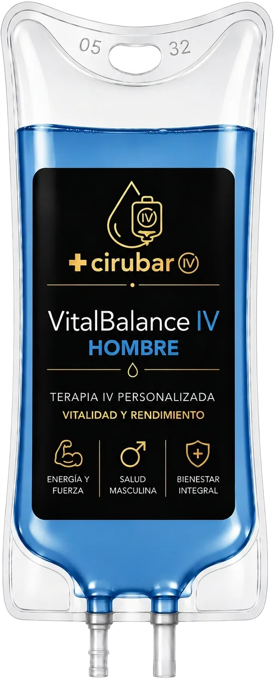 Vital Balance Hombre — bolsa de protocolo IV CIRUBAR